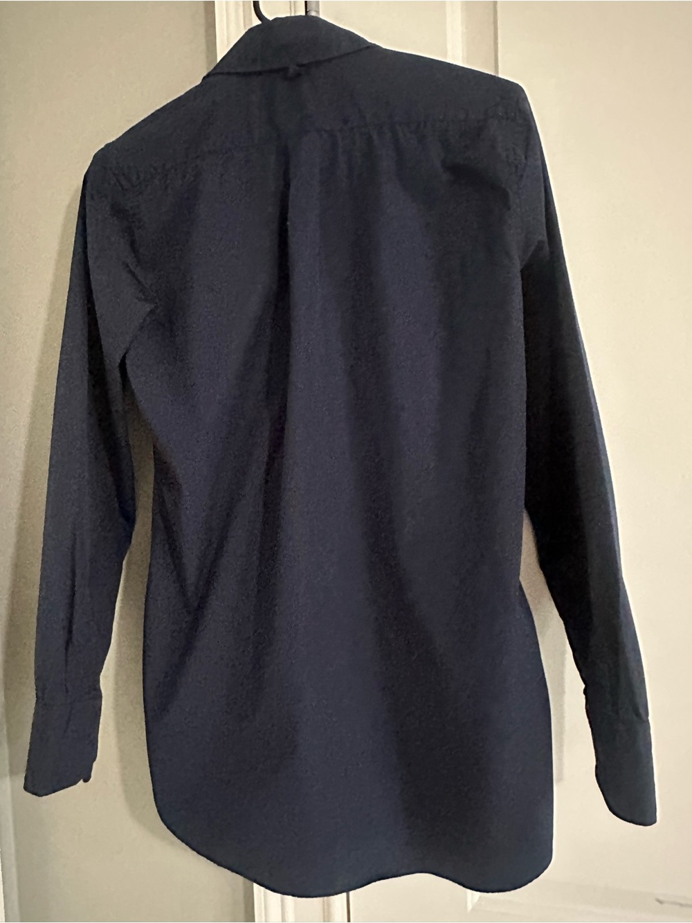 ANN MASHBURN Navy Button-Down Shirt - Picture 2 of 4